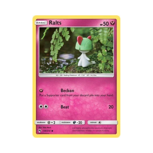 포켓몬 TCG 랄토스 C 로스트 썬더 (영문판)