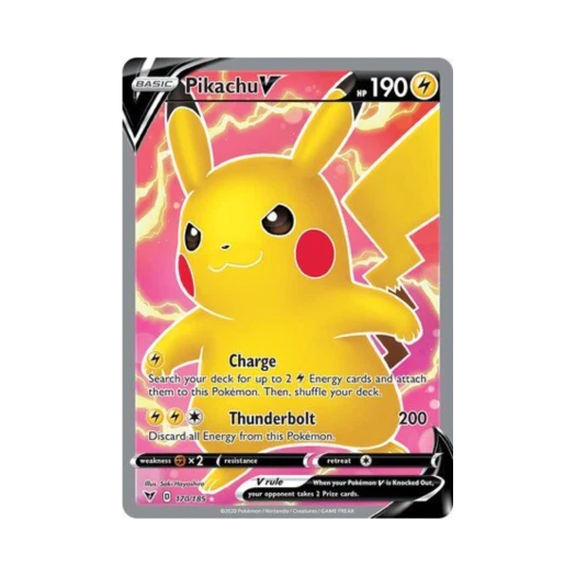 포켓몬 TCG 피카츄 V RU 비비드 볼티지 (영문판)