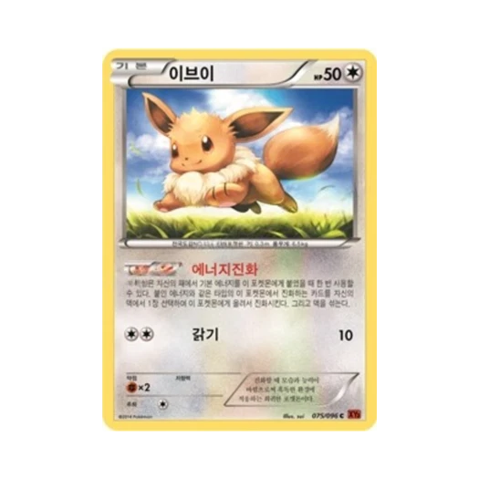 포켓몬 TCG 이브이 C 라이징피스트 (한글판)
