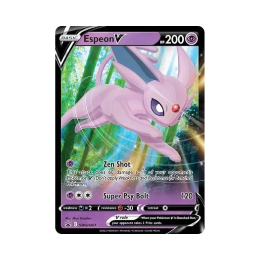 포켓몬 TCG 에브이 V P 소드 & 실드 프로모카드 (영문판)