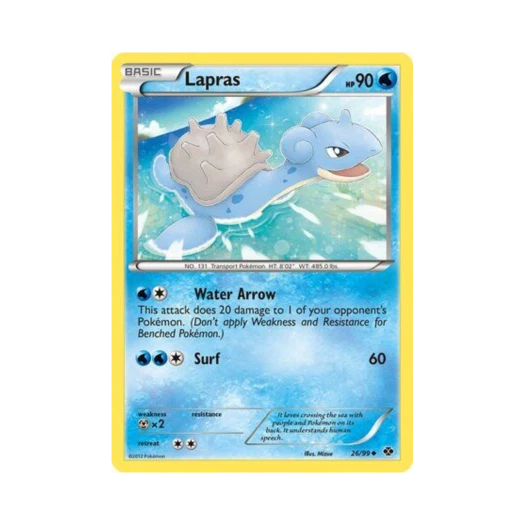 포켓몬 TCG 라프라스 U 넥스트 데스티니스 (영문판)