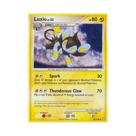 Pokemon TCG Luxio U Legends Awakened (English Ver.)