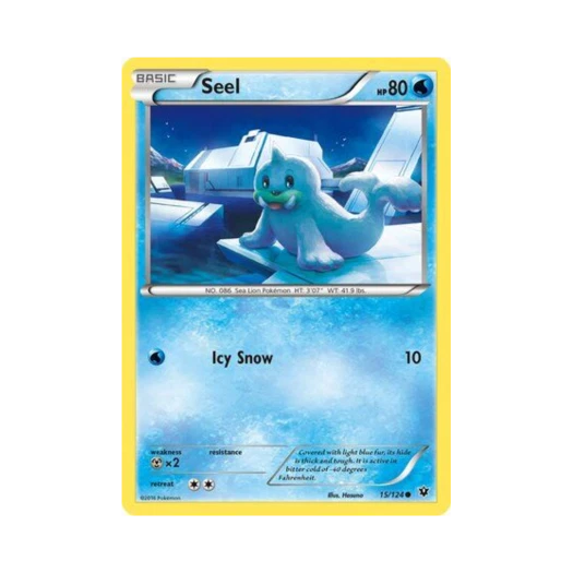 Pokemon TCG Seel C Fates Collide (English Ver.)