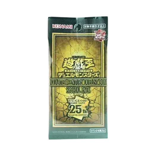 Yu-Gi-Oh OCG Duel Monsters Quarter Century Duelist Box Special Pack (Card of 4/Japanese Ver.)
