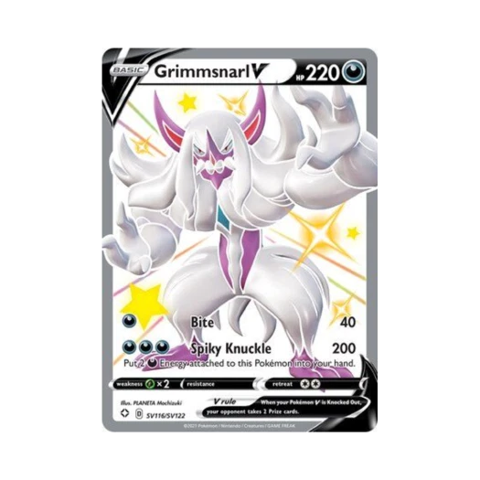 포켓몬 TCG 오롱털 V SRV 샤이닝 페이츠 (영문판)