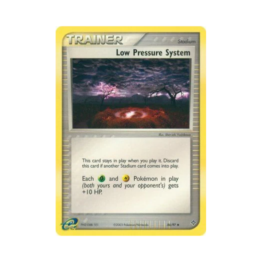 포켓몬 TCG 로우 프레셔 시스템 U EX 드래곤 (영문판)