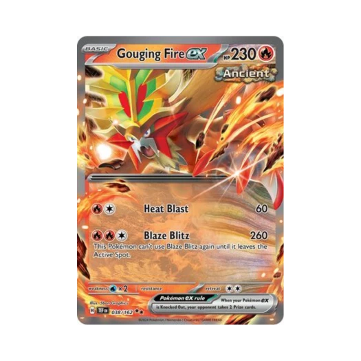 포켓몬 TCG 꿰뚫는화염 ex DR 템포럴 포시스 (영문판)