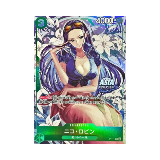 One Piece TCG Nico Robin P P-111 Promotion Card Mini Tin Pack B Set Vol.2 (Japanese Ver.)