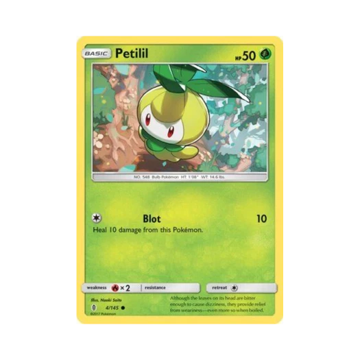 Pokemon TCG Petilil C Guardians Rising (English Ver.)