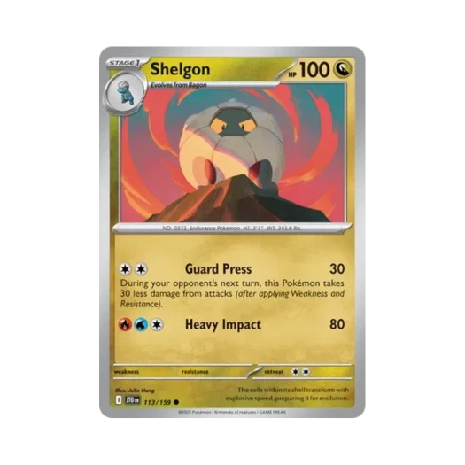 포켓몬 TCG 쉘곤 C 저니 투게더 (영문판) 카드 이미지