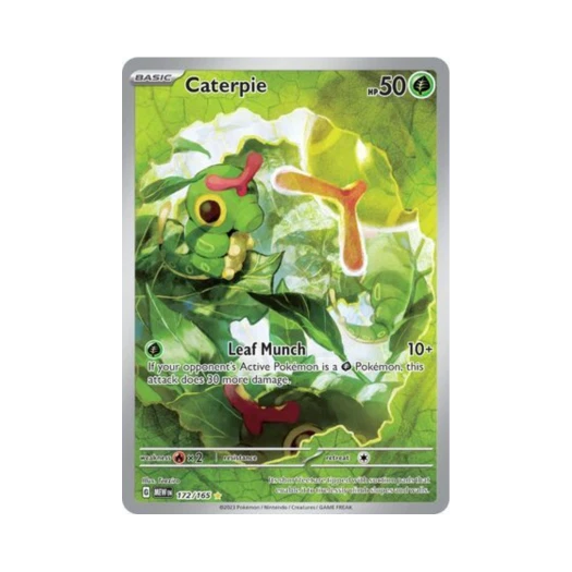 Pokemon TCG Caterpie IR Scarlet & Violet 151 (English Ver.)