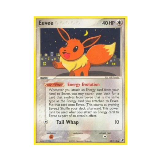 Pokemon TCG Eevee C EX Unseen Forces (English Ver.)