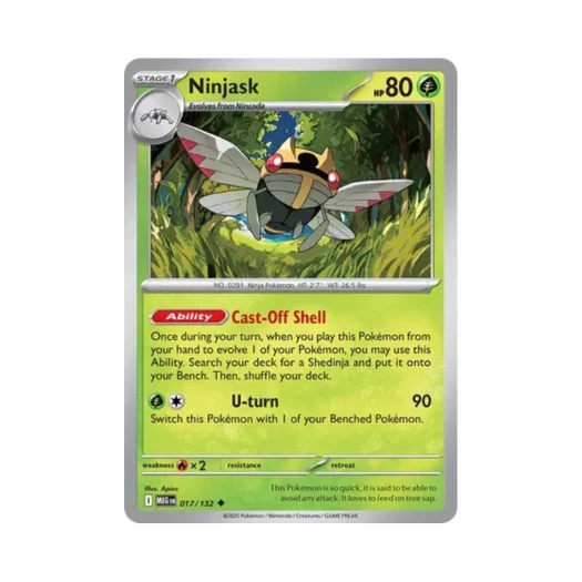Pokemon TCG Ninjask U Mega Evolution (English Ver.)