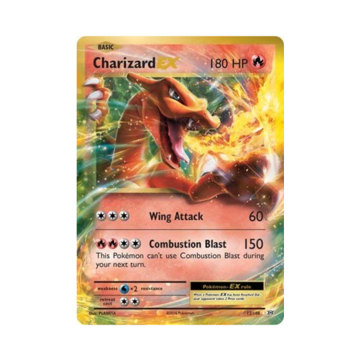 포켓몬 TCG 리자몽 EX RHE 에볼루션즈 (영문판)