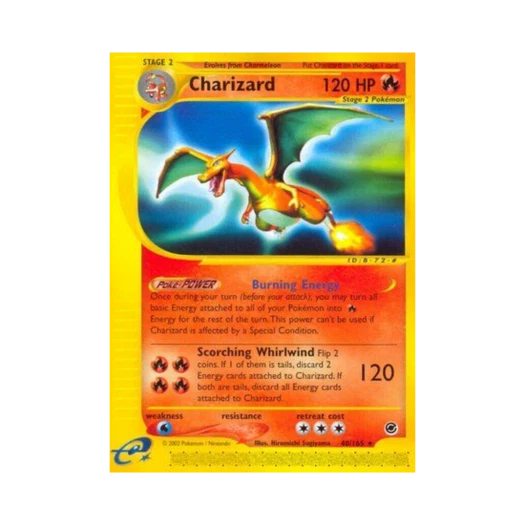 포켓몬 TCG 리자몽 R 익스페디션 베이스 세트 (영문판)