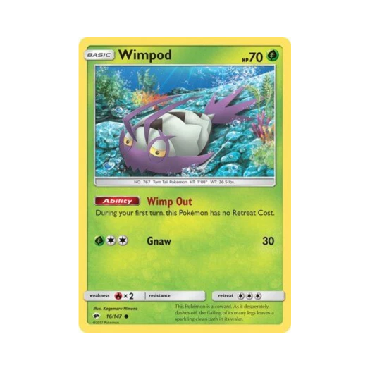 포켓몬 TCG 꼬시레 C 버닝 쉐도우 (영문판)