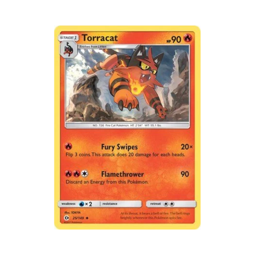 포켓몬 TCG 냐오히트 U 썬 & 문 (영문판)
