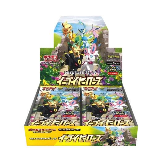포켓몬 TCG 소드 & 실드 강화 확장팩 이브이히어로즈 박스 (일어판)