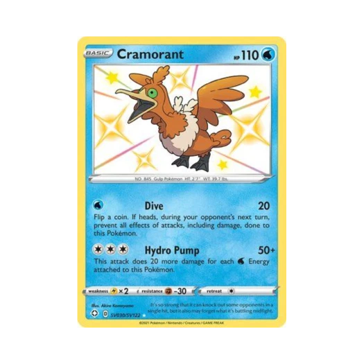 Pokemon TCG Cramorant RS Shining Fates (English Ver.)
