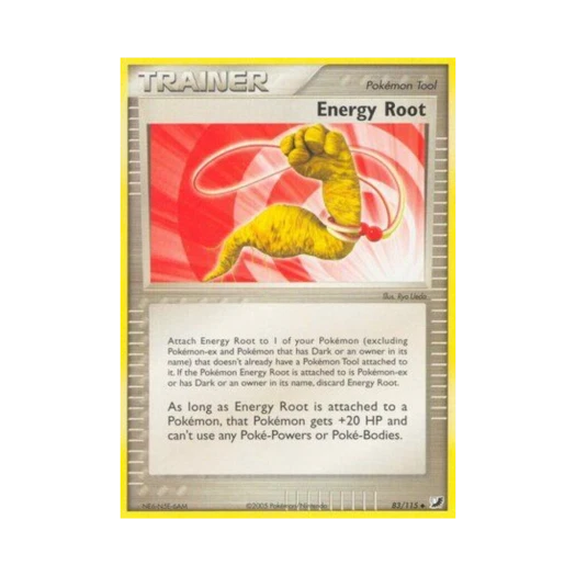 포켓몬 TCG 에너지 루트 U EX 언씬 포시스 (영문판)