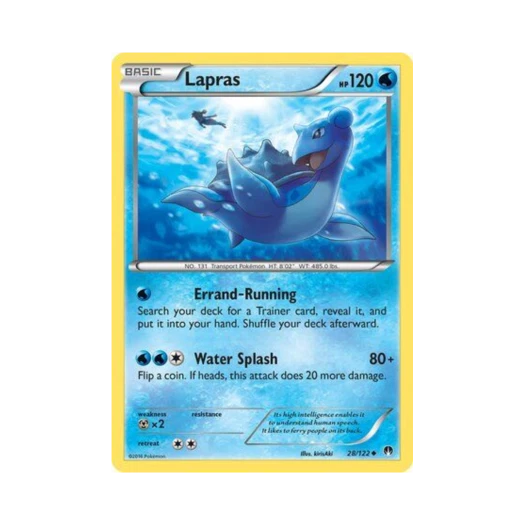 포켓몬 TCG 라프라스 U 브레이크포인트 (영문판)