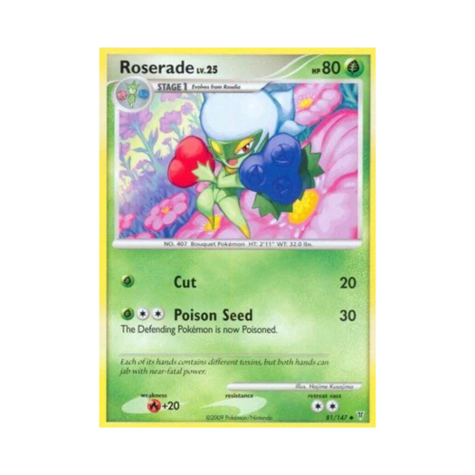 Pokemon TCG Roserade U Supreme Victors (English Ver.)