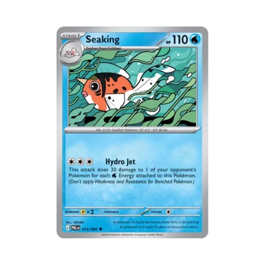 Pokemon TCG Seaking U Pitch Black (English Ver.)