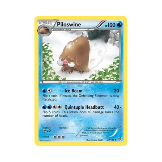 포켓몬 TCG 메꾸리 U 플라스마 스톰 (영문판)