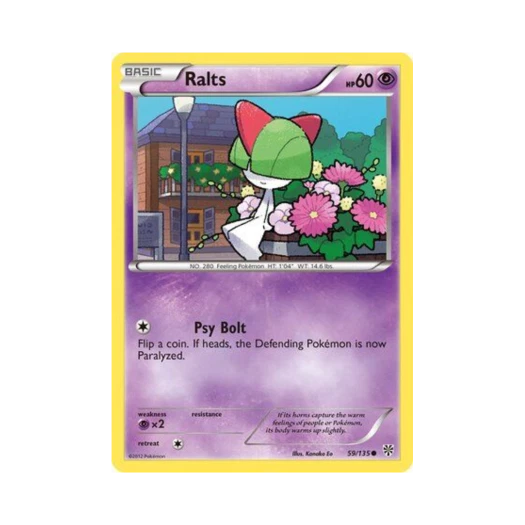 Pokemon TCG Ralts C Plasma Storm (English Ver.)