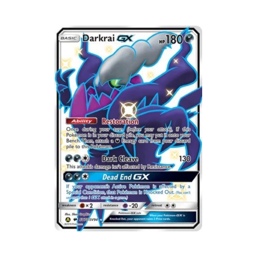Pokemon TCG Darkrai GX RSG Hidden Fates (English Ver.)