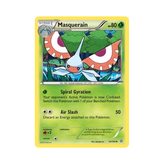 포켓몬 TCG 비나방 U 프라이멀 크래시 (영문판)