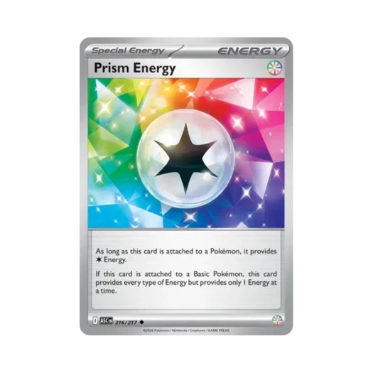 포켓몬 TCG 프리즘 에너지 S 메가 에볼루션 어센드 히어로즈 (영문판)