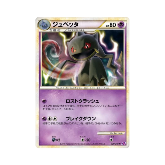 포켓몬 TCG 다크펫 R 로스트링크 (일어판)