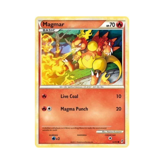 포켓몬 TCG 마그마 C 콜 오브 레전즈 (영문판)