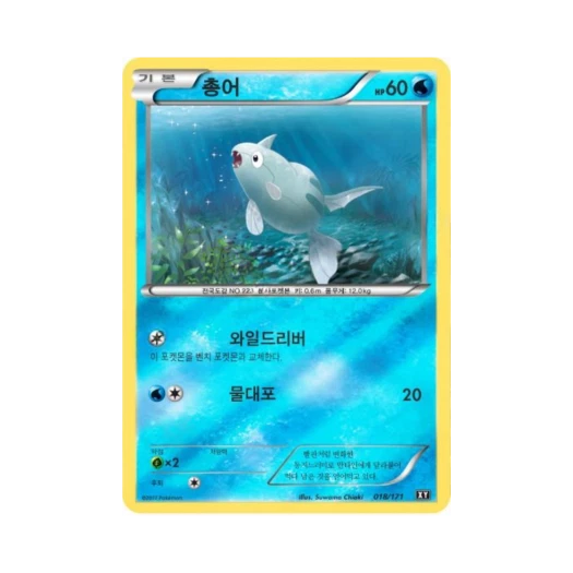 포켓몬 TCG 총어 베스트 오브 엑스와이 (한글판)