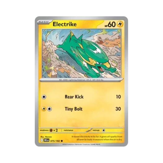 Pokemon TCG Electrike C Destined Rivals (English Ver.)