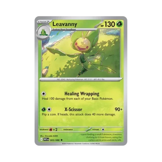 Pokemon TCG Leavanny U White Flare (English Ver.)