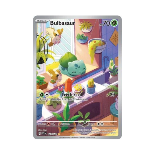 Pokemon TCG Bulbasaur IR Stellar Crown (English Ver.)