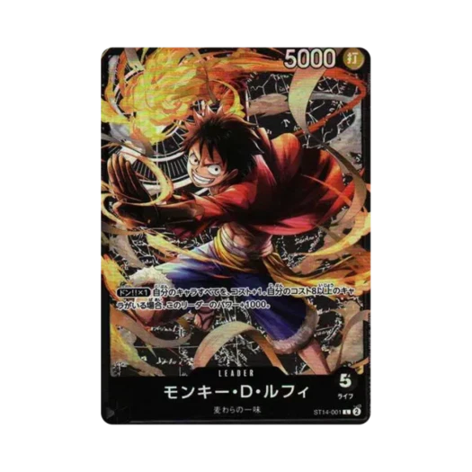 원피스 TCG 몽키 D. 루피 L ST14-001 스타트 덱 3d2y (일어판)