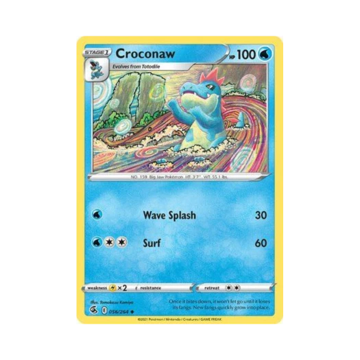 포켓몬 TCG 엘리게이 U 퓨전 스트라이크 (영문판)