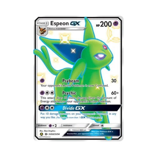 Pokemon TCG Espeon GX RSG Hidden Fates (English Ver.)