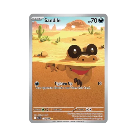 포켓몬 TCG 깜눈크 IR 블랙볼트 (영문판)