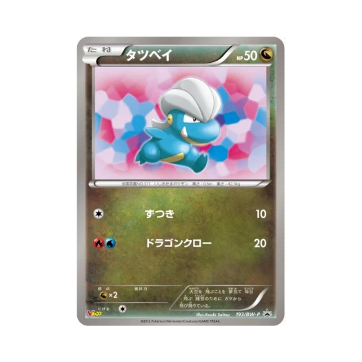 포켓몬 TCG 아공이 P 블랙 & 화이트 프로모카드 (일어판)