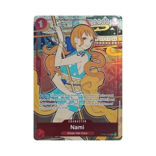 원피스 TCG 나미 R OP01-016 영문판 1주년 기념 세트 (영문판)
