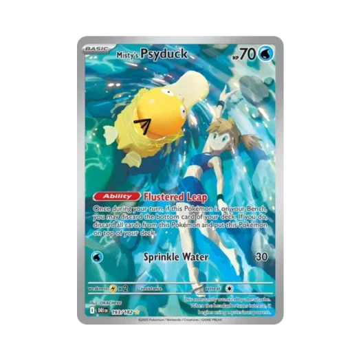 Pokemon TCG Misty's Psyduck IR Destined Rivals (English Ver.)