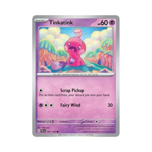 포켓몬 TCG 어리짱 C 팔데아 이볼브드 (영문판)