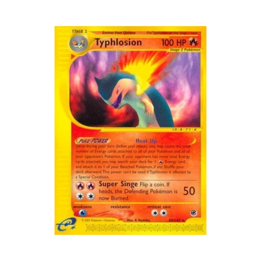 포켓몬 TCG 블레이범 R 익스페디션 베이스 세트 (영문판)
