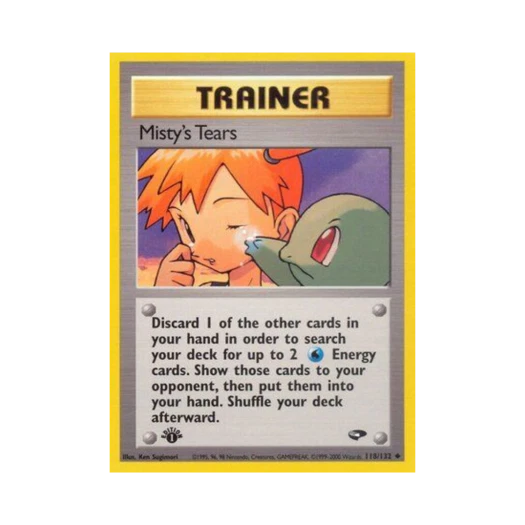 포켓몬 TCG 이슬의 티얼스U 짐 첼린지 (영문판)
