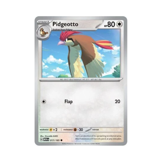 Pokemon TCG Pidgeotto C Scarlet & Violet 151 (English Ver.)