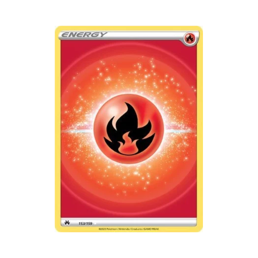 포켓몬 TCG 불꽃 에너지 UR 크라운 제니스 (영문판)